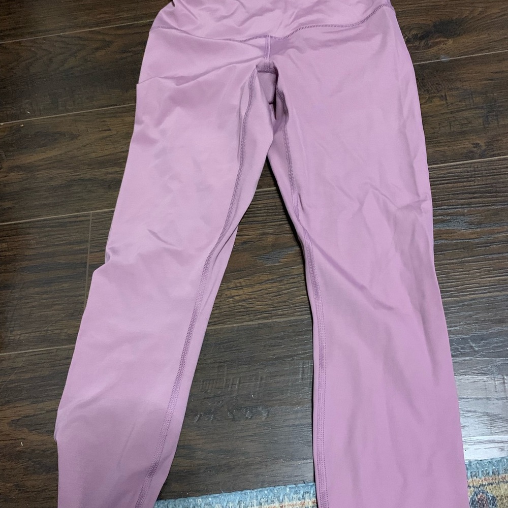 Purplish pinkish leggings